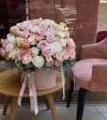 Bouquet in a hat box - Declaration of love