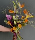 Contrast bouquet "Tropical garden"