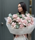 Bouquet - "Duo bouquet Sweet Escimo" with eucalyptus