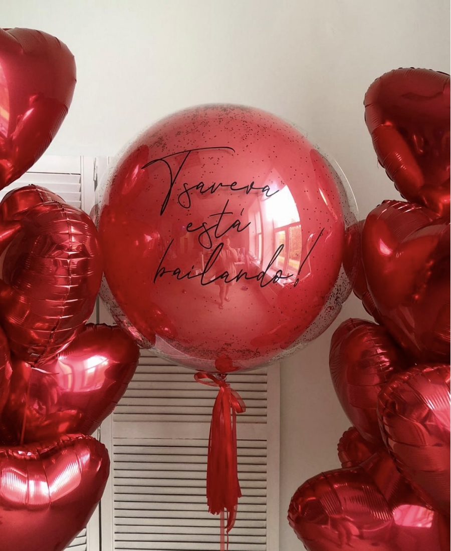 All-Red "I Love You" Set