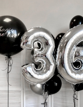 Black & Silver Celebration Set
