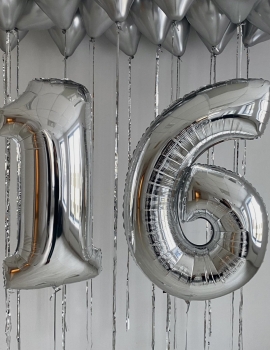 Silver Birthday Set