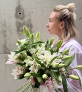 Bunch of Double Lilies