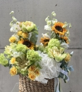 Complimentary basket “Sunny Garden”