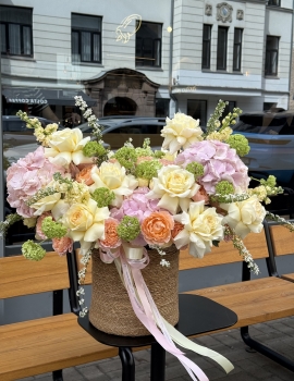 WOW basket - "Pastel dream"