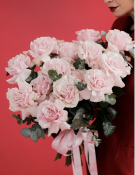 French roses - "Pink Mondial"