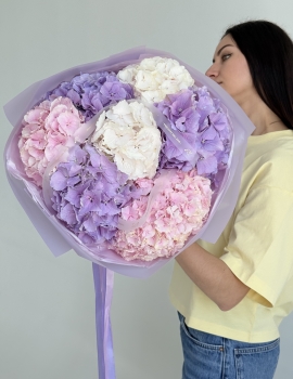 Pastel hydrangea mix