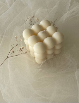Decorative candles - "Bubbles"