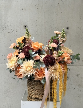 Seasonal WOW basket “Pastel autumn”