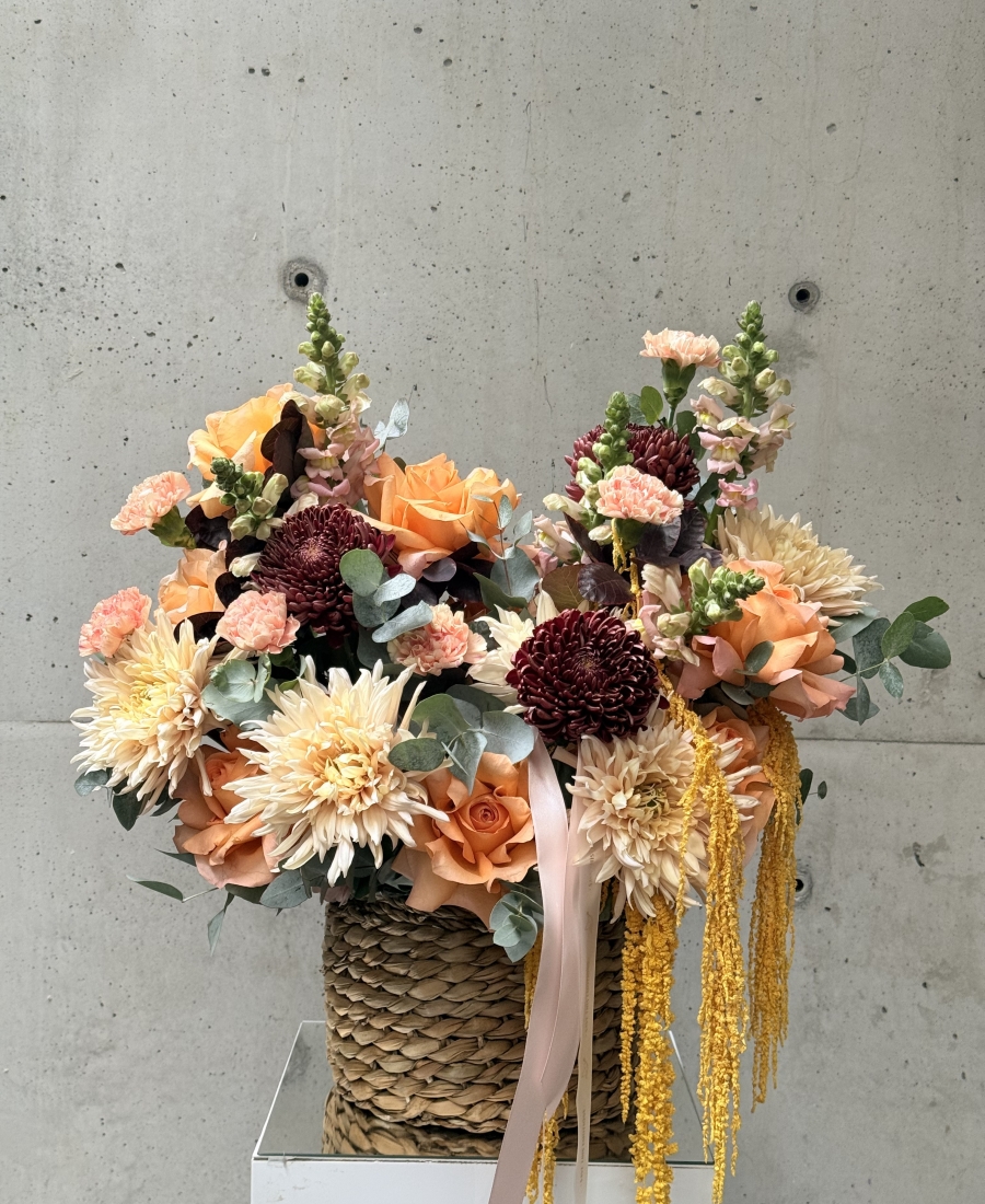 Seasonal WOW basket “Pastel autumn”