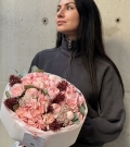 Author’s bouquet “Scarlet kiss”