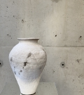 Antique white vase (H30cm)