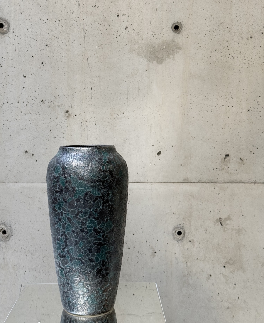 Vintage mosaic vase (H36cm)