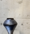 Vintage black vase (H26cm)