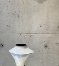 Minimalistic irregular vase (H17cm)