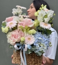 Flower basket “Summer poetry”