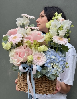 Flower basket “Summer poetry”