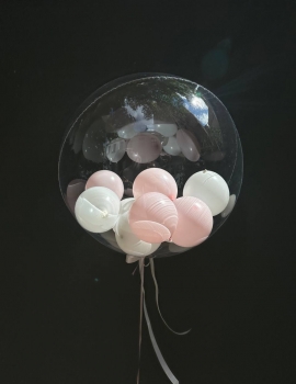 Clear Balloon with Small Balloons Inside