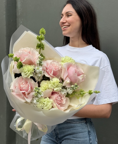 Aromatic bouquet “Mint Petal”