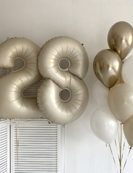 Beige Birthday Set
