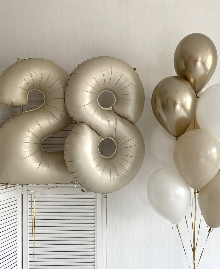 Beige Birthday Set