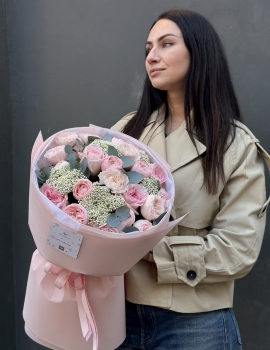 Aromatic bouquet “Pink Kiss”