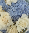 Premium bouquet “Blue Calm”