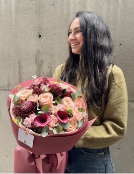 Author’s bouquet Afterglow