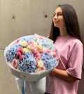 WOW bouquet “As blue as skies”