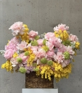Seasonal WOW basket “Mimosa Daydream”