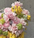 Seasonal WOW basket “Mimosa Daydream”