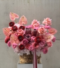 WOW basket with exotics “Pink lagoon”