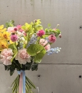 WOW bouquet from exotic flowers “Colour boost”