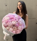 WOW peony duo bouquet