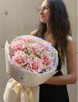 Pušķis “The Softest Pink”