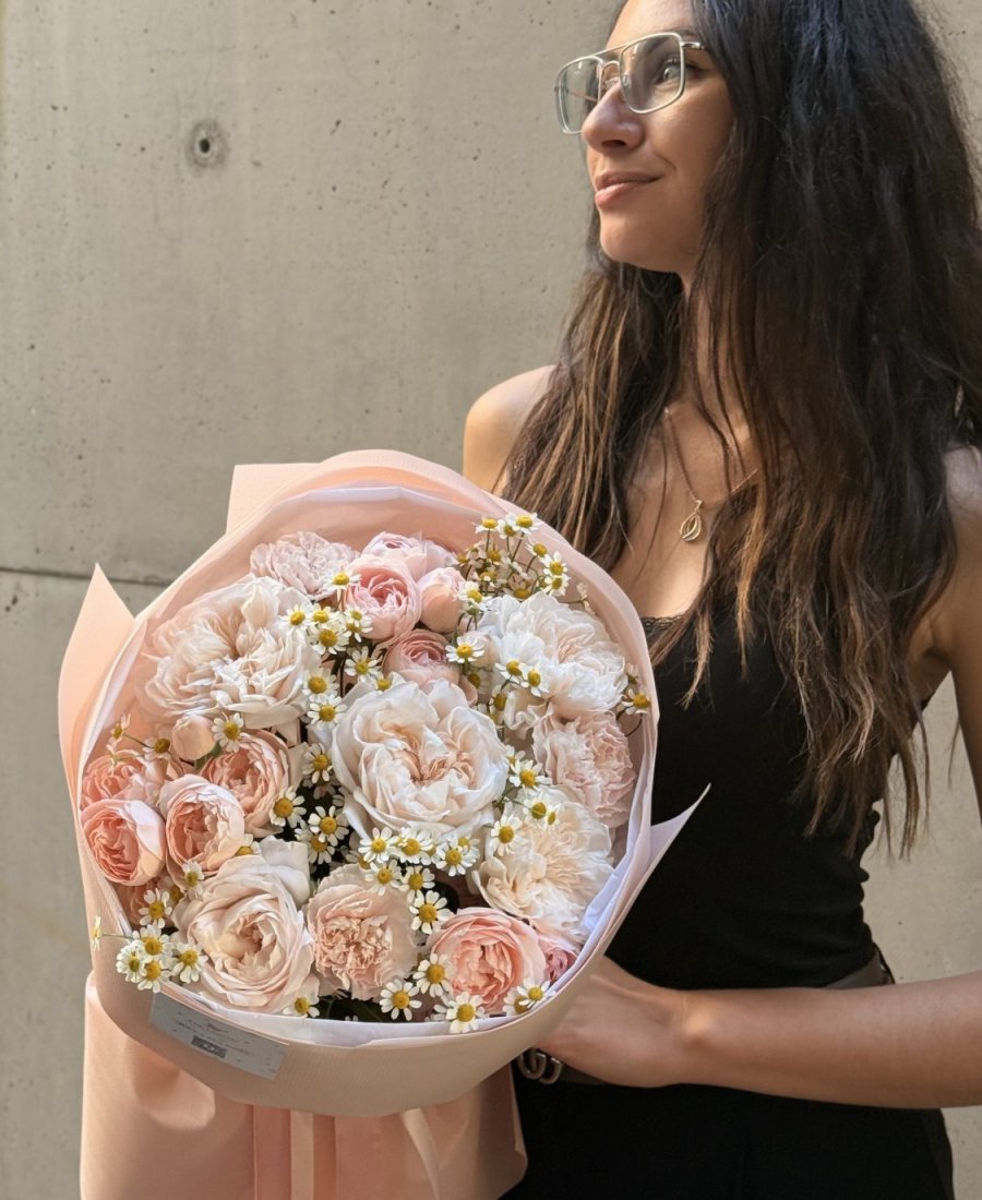 Букет “Peachy July”
