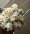 WOW-корзина «White Roses»
