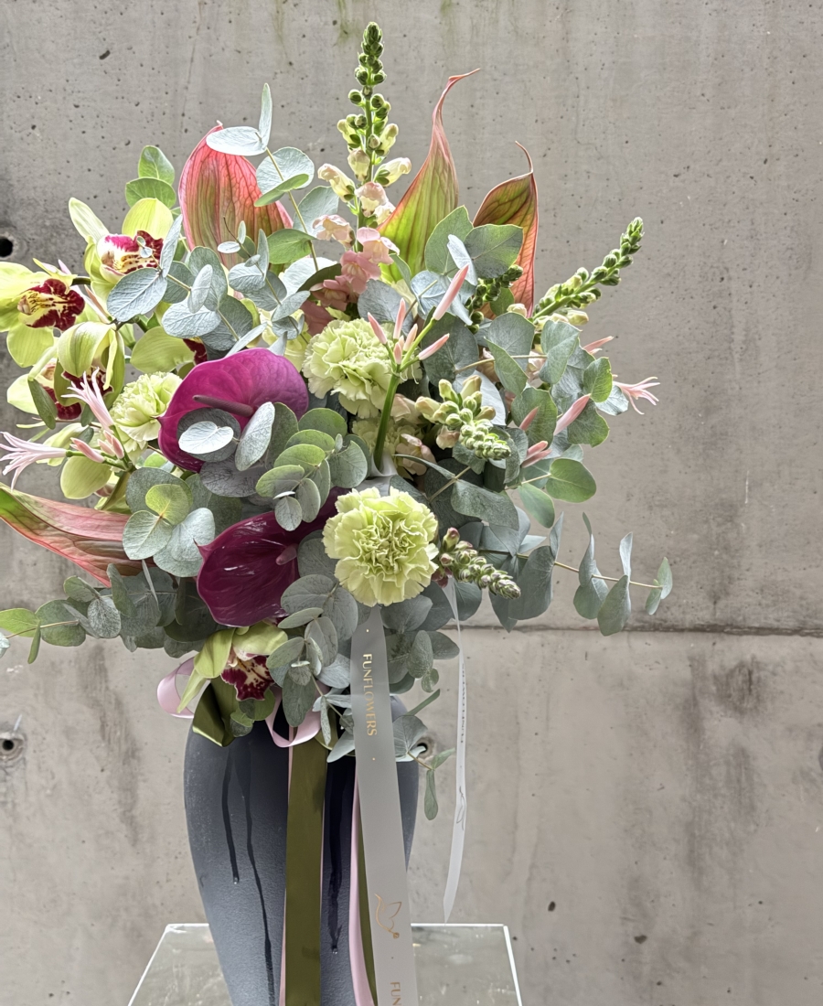 Interior bouquet “Green breeze”