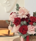 Basket of French roses