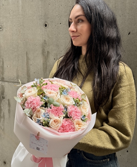 Aromatic bouquet “Skyblue dream”