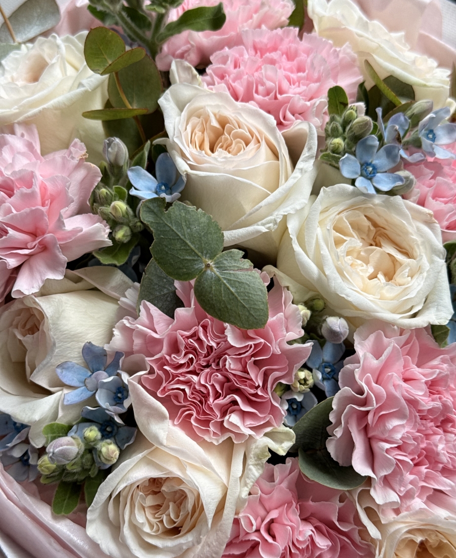 Aromatic bouquet “Skyblue dream”