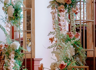 Wedding arch creation